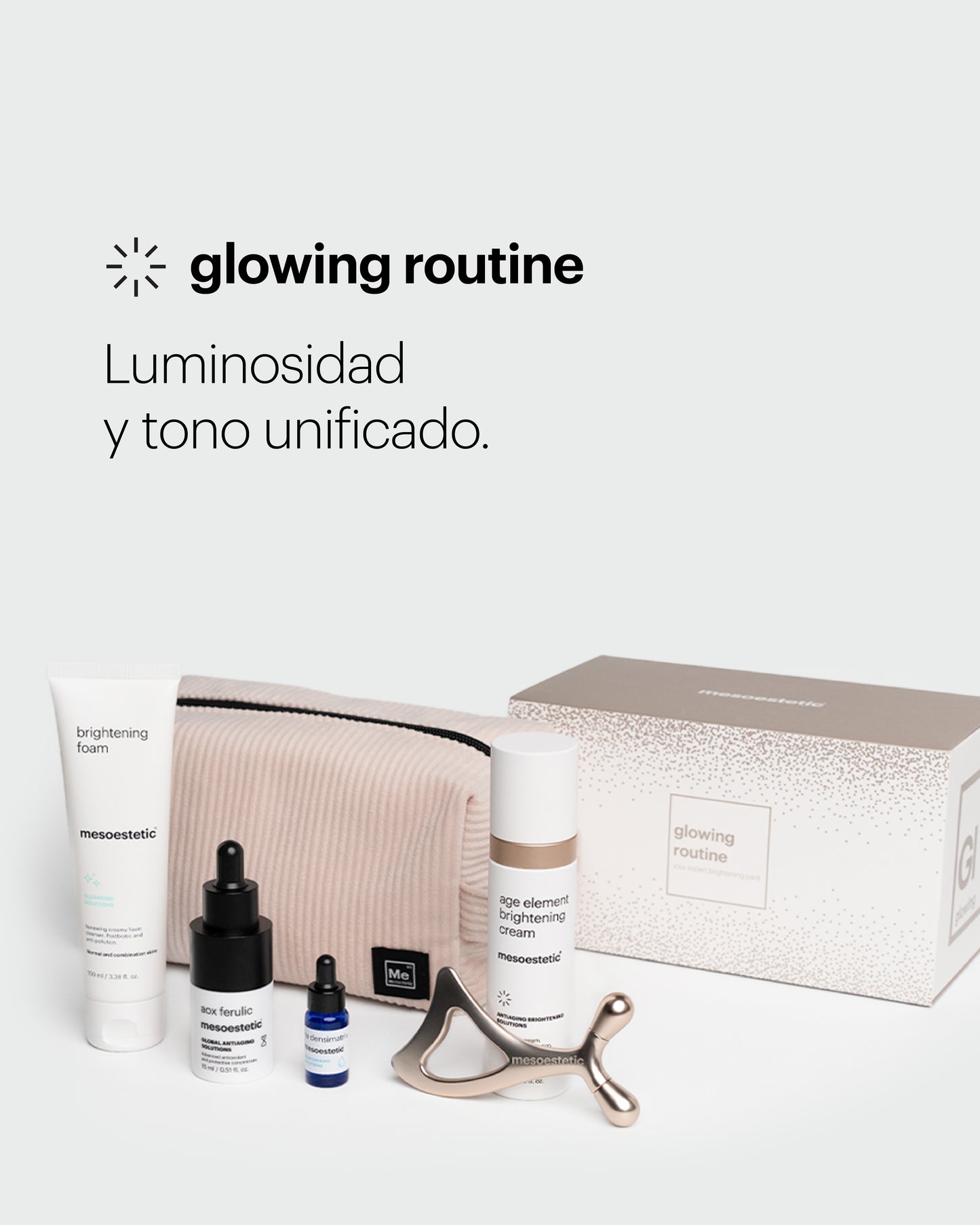 rutina glowing - kit navidad